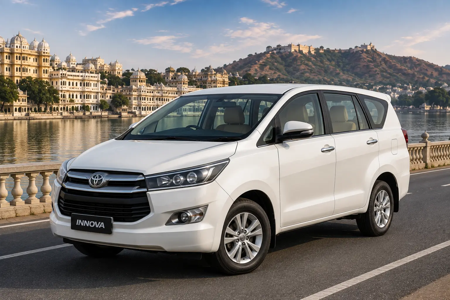 Toyota Innova MPV for long distance taxi travel