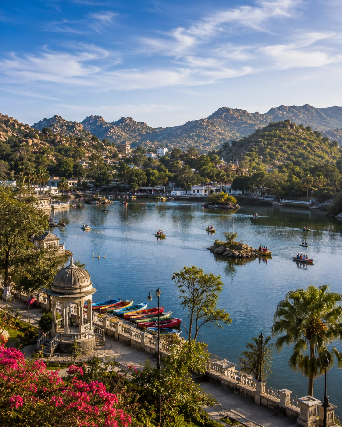 Nakki Lake in the hill station of Mount Abu
