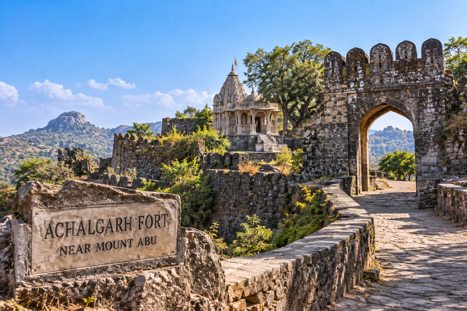 Achalgarh Fort near Mount Abu