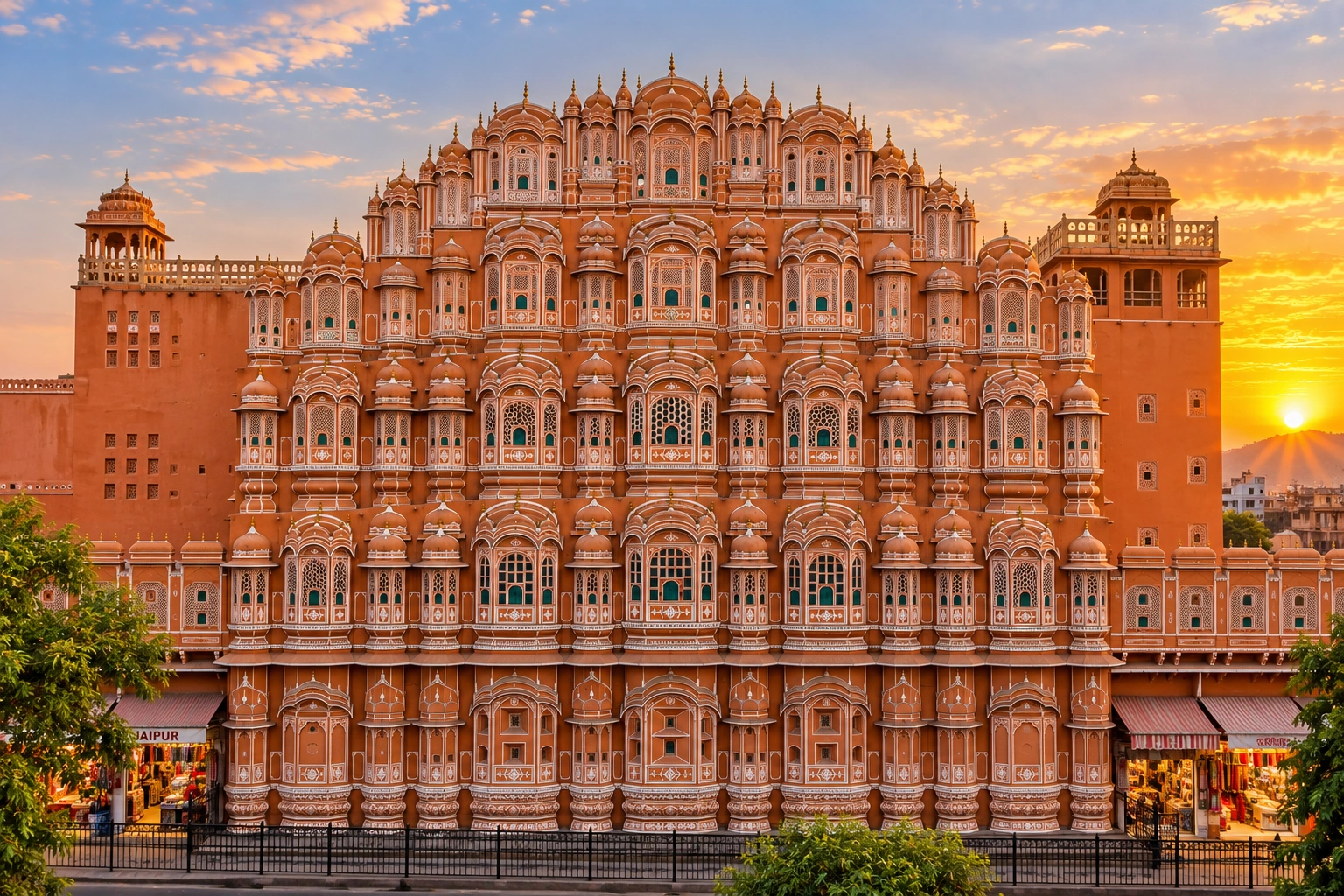 Hawa Mahal facade Jaipur