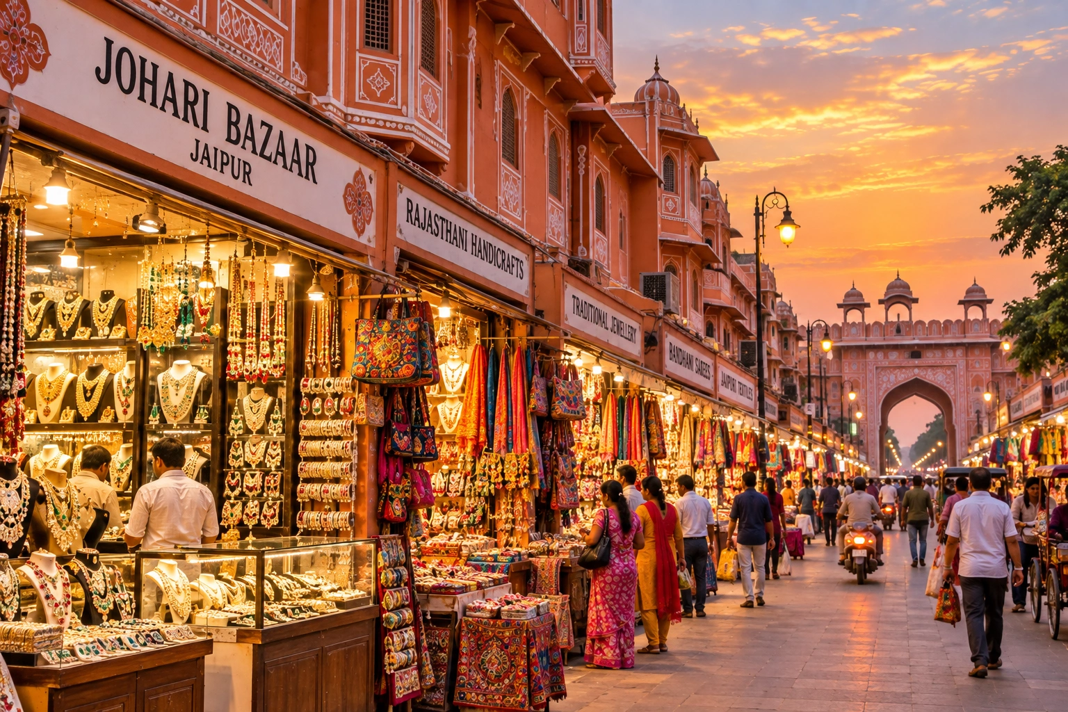 Johari Bazaar Jaipur markets