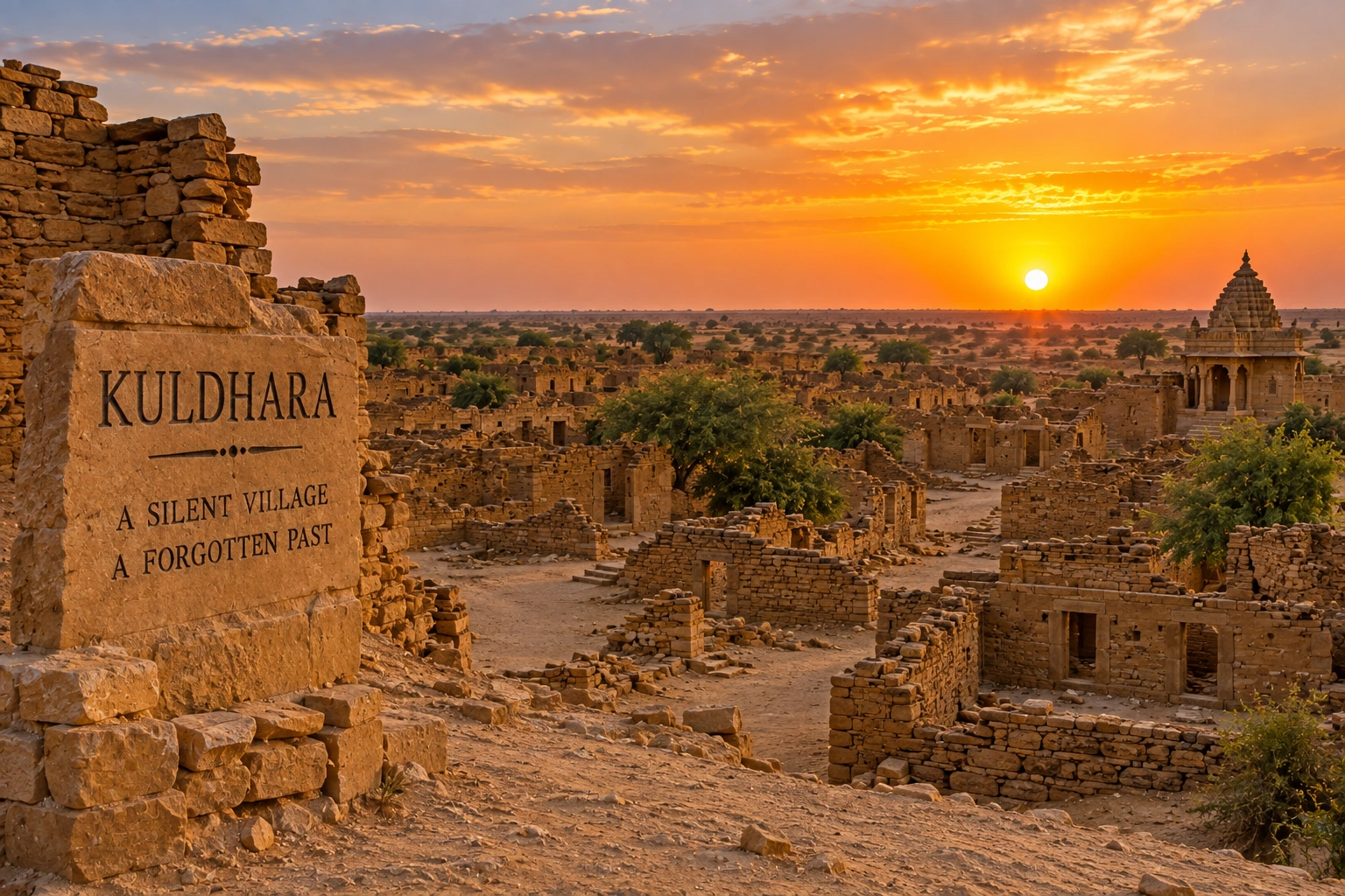 Abandoned village of Kuldhara