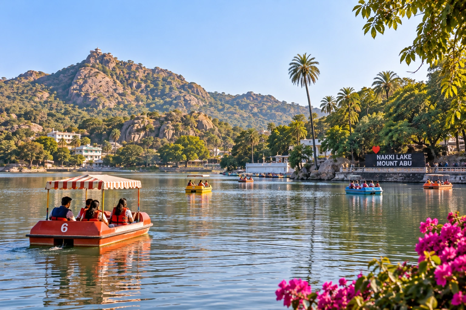 Nakki Lake Mount Abu boating