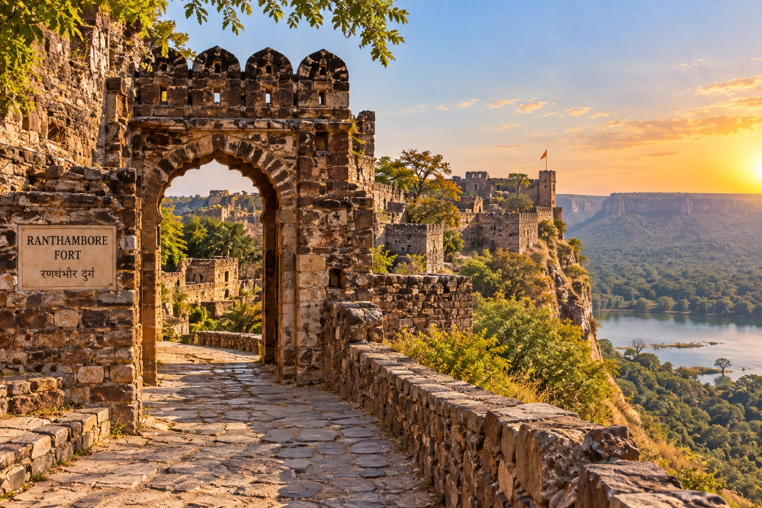 Ranthambore Fort ruins