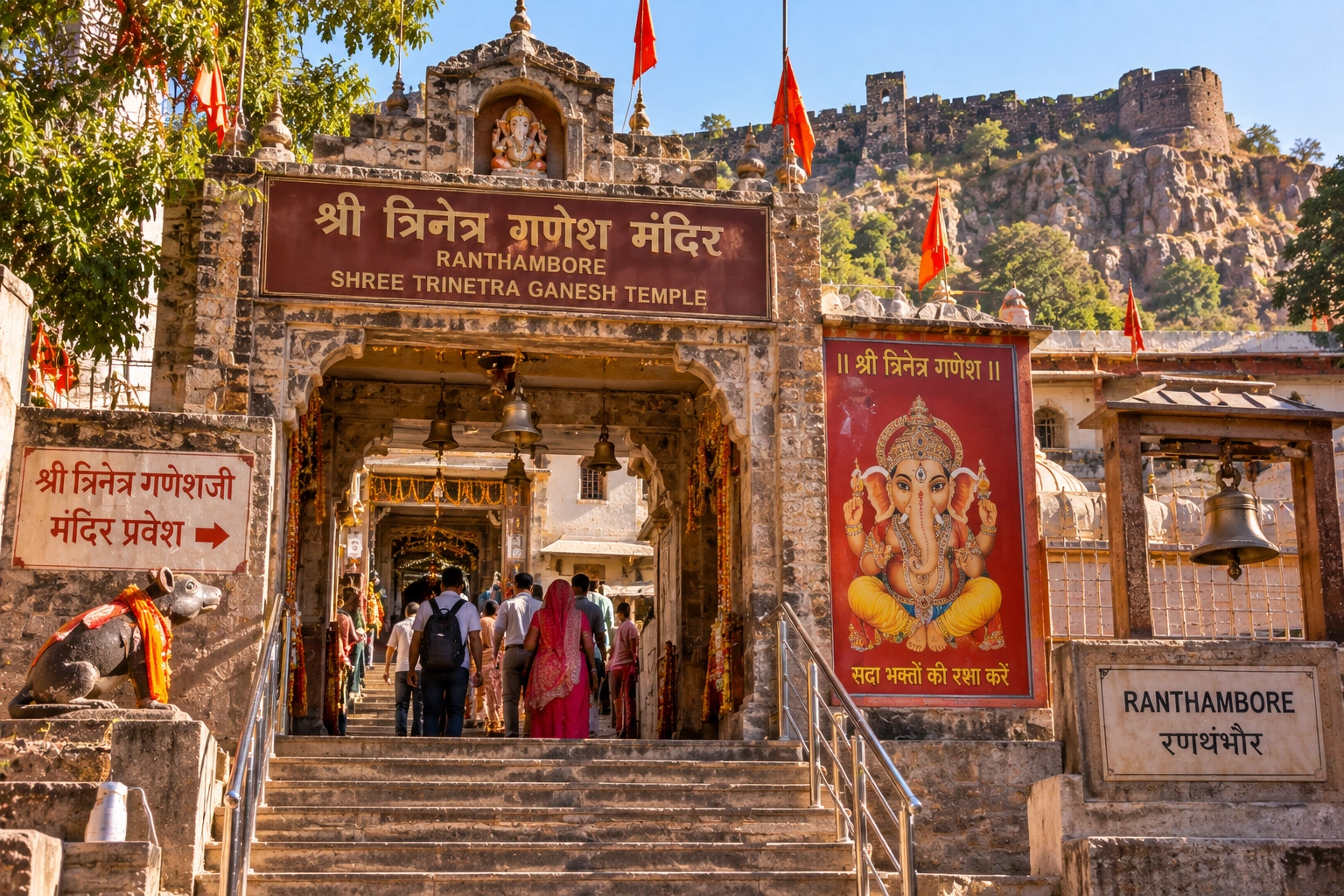 Trinetra Ganesh Temple Ranthambore